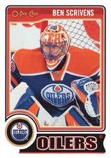 2014-15 O-Pee-Chee Oilers Hockey Card #91 Ben Scrivens
