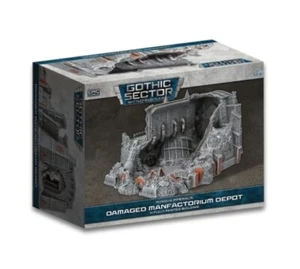 Battlefield in a Box: Gothic Sector: Mundus: Damaged Manufactorium Depot BB687 - Picture 1 of 1
