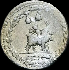 Mn. Fonteius C. f. AR Denarius. Rome, 85 BC.Apollo/Cupid on Goat. Roman Republic - Picture 1 of 2