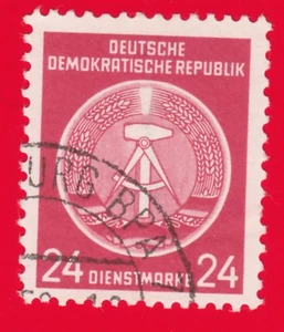 DDR Dienstmarke -Gestempelt - 24 Pfennig  - Bild 1 von 1