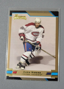 2003-04 Bowman Chris Higgins ROOKIE CARD #128 - Montreal Canadiens