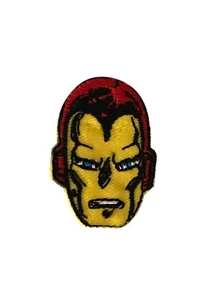 Iron Man Retro Iron On Patch 1.75 Inch Tall - Picture 1 of 1