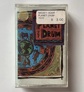 Planet Drum, Mickey Hart (1991) cinta de casete avanzada, edición promocional - Imagen 1 de 9