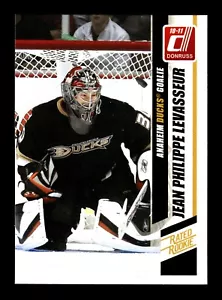 5-01-04 PWE . 2010-11 donruss panini 275 jean philippe levasseur rated rookie rc - Picture 1 of 2