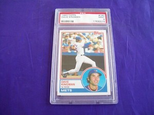 1983 TOPPS #160 DAVE KINGMAN PSA 9