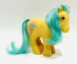 My Little Pony Vintage G1 Variant German Swirly Whirly Sundae Best Aqua Hair HTF - Picture 1 of 7
