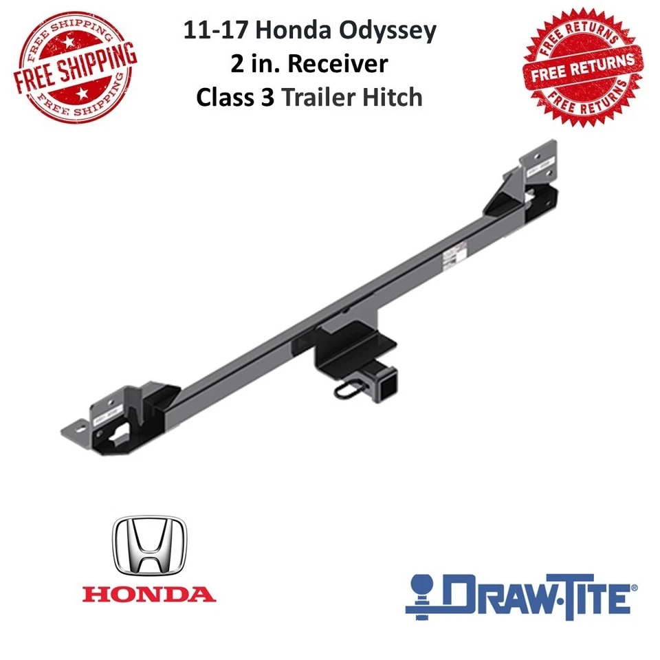 Enganche de remolque Draw-Tite 76025 clase III, 2 pulgadas Receptor para Honda Odyssey 11-17 Foto 1 de 4
