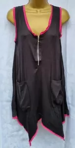 Umstands Still Top Gr. XL schwarz rosa Stretch Stillen Reißverschluss Damen Ladies - Bild 1 von 11