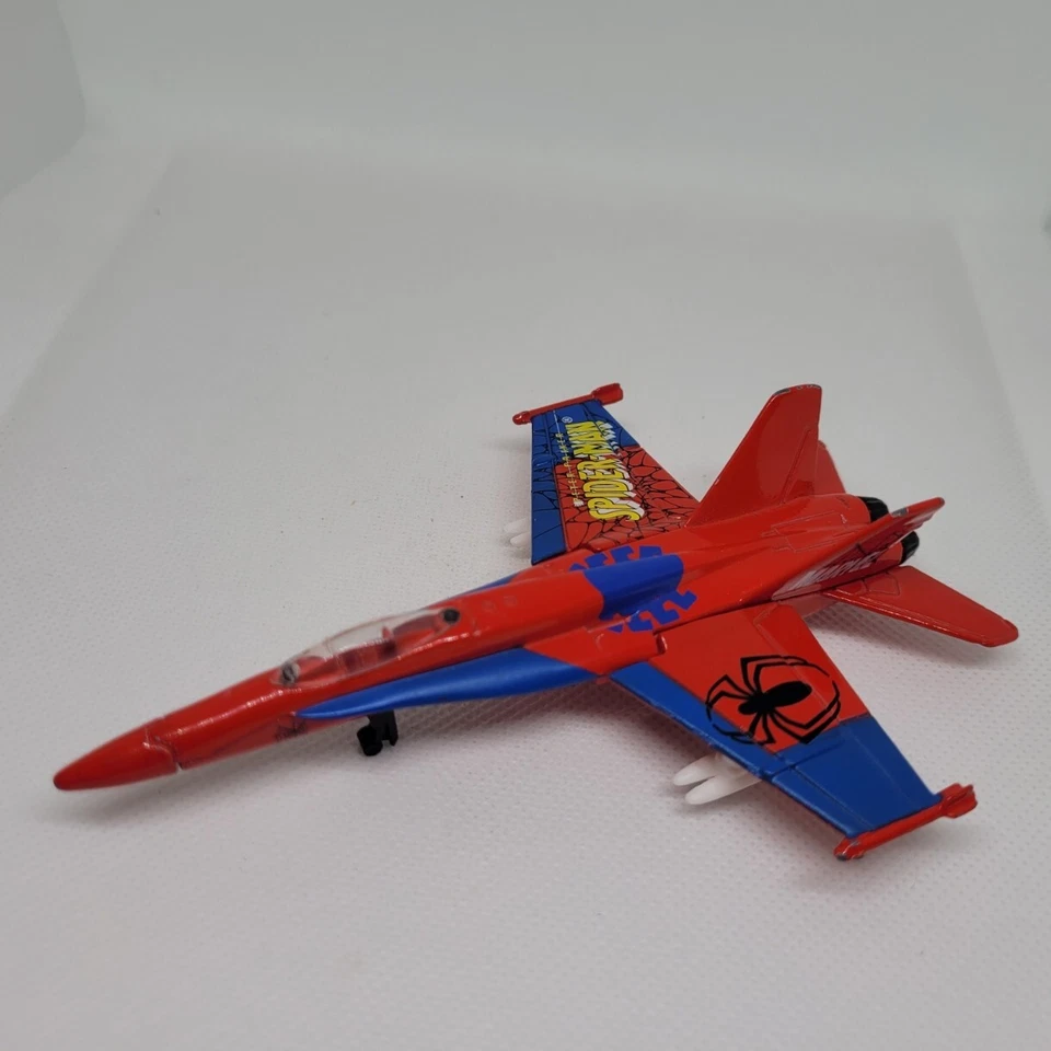 Maisto Spiderman Airplane 2004 Marvel F/A18C - Image 1 of 4