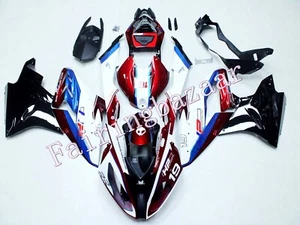 Kit de carenado de carrocería apto para 2017-18 S1000RR blanco negro caramelo rojo inyección ABS - Imagen 1 de 7