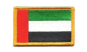 PATCH AUFNÄHER STICKEREI FLAGGE EMIRATE MIT ABZEICHEN NEU FLAGGE - Bild 1 von 1