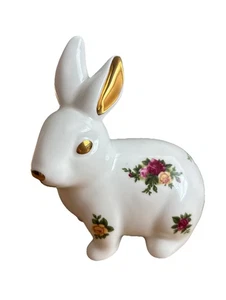 ROYAL ALBERT OLD COUNTRY ROSES HASE FIGUR TOP ZUSTAND - Bild 1 von 7