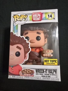 Funko Pop Disney Hot Topic 14 Wreck-It Ralph With Pie - Picture 1 of 7