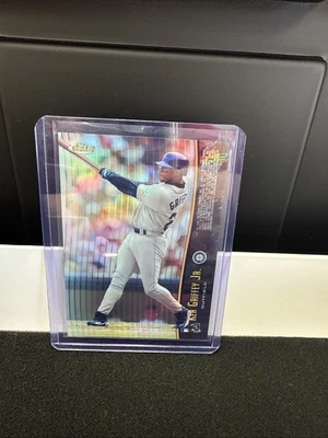 1998 Topps Finest Mystery REFRACTOR Ken Griffey Jr Frank Thomas - Image 1 of 3