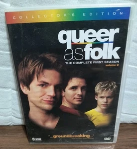 QUEER AS FOLK Volume 2 DVD Episodes 4,5,6&7 GAY INTEREST Collectors Edition - Picture 1 of 3