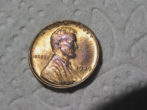 Beautiful Gem Brilliant Uncirculated FULL RED 1939-P Lincoln Penny D9 - Picture 1 of 2