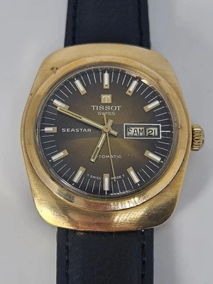 1970s Men's Tissot Seastar Cal. 2571 Automatic 21 Jewels Day/Date 37mm Watch - image 1 of 4