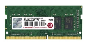 Transcend 8 GB DDR4 2400 Mhz SO-DIMM 1Rx8 1Gx8 CL17 1.2 V - Picture 1 of 1