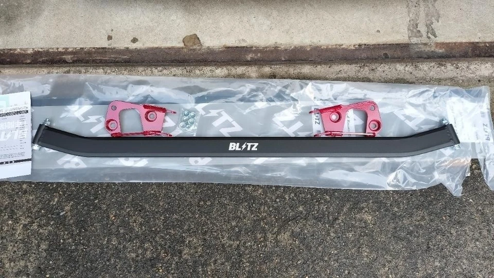 Barra de torre de puntal delantero Blitz para Toyota 2020-GR Yaris GXPA16 G16E-GTS JDM nueva Foto 1 de 3