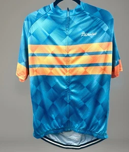Phtxolue Radtrikot blau gestreift Herren XXXL - Bild 1 von 5