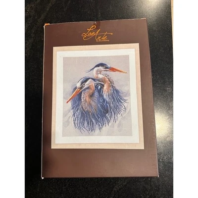 Lanarte Animales Garzas Punto de Cruz Kit 28 x 42 cm 11 x 17 Pulgadas Foto 1 de 2