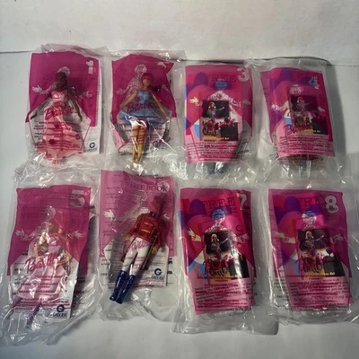 McDonalds 2001 MUÑECAS BARBIE & FRIENDS Happy Meal Juguetes Juego Completo de 8 SELLADAS Foto 1 de 4