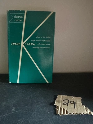 Dearest Father Franz Kafka 1954 First Printing Fiction Schocken Books - Image 1 of 4