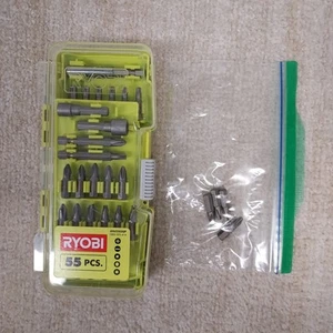 Ryobi 55 piezas Kit de perforación y conducción, juego de brocas de impacto - Imagen 1 de 4