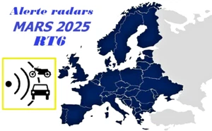 Update Speed Camera Alerts RT6 EUROPE Mars Citroën eMyWay - Peugeot wipnav+ - Bild 1 von 1