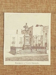 Lecce nell'800 Monumento a Vittorio Emanuele Puglia - Bild 1 von 1