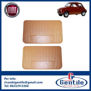 Par Paneles Delanteros Lateral Fiat 500L De 1965 Al 1975 Ocre Imitación Piel - Imagen 1 de 1