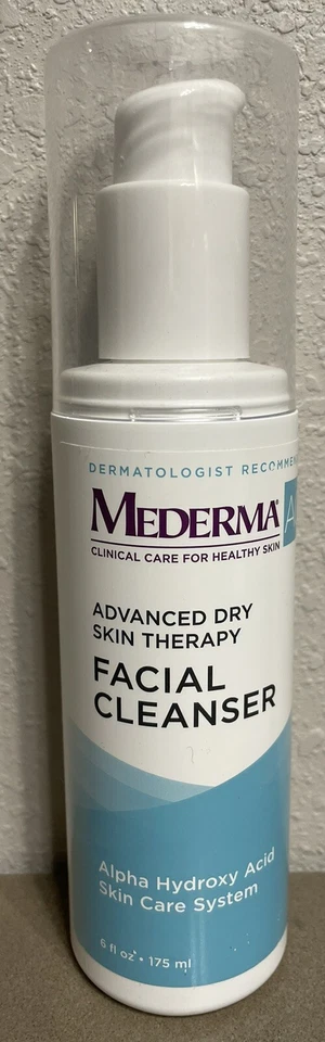 (1) Limpiador facial Mederma Advanced Dry Skin Therapy alfa hidroxiácido NUEVO Foto 1 de 1