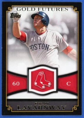2012 Topps Gold Futures Ryan Lavarnway Boston Red Sox #GF-22 Insert - Image 1 of 2