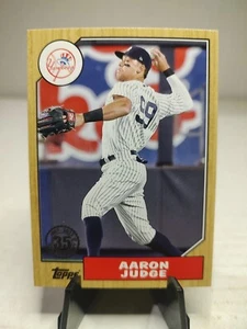 2022 Topps Update 87TBU-32 Aaron Judge New York Yankees 1987 35th Anniversary - Picture 1 of 2