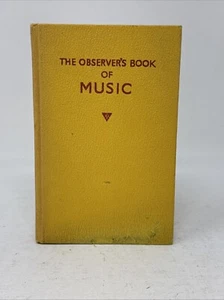 The Observer's Book of Music by Freda Dinn HC 1960 Pocket Size Mini Book - Imagen 1 de 14