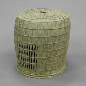 Sombrero Monje Komusougasa Japonés Edo Samurai Tengai Canopy Paja Komusou Hecho a Mano - Imagen 1 de 3