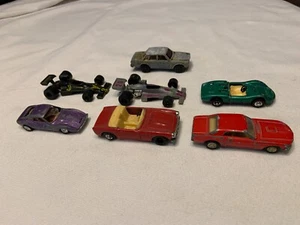 Vintage Playart 1/64 Diecast Lot 7 Cars Mustang Honda Opel Porsche Volvo 1970s - Picture 1 of 8