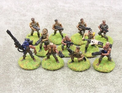 28mm Pulp Sci Fi metal ADVENTURERS / MERCENARIES x11 Well Painted 26911 - Image 1 of 3