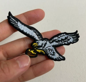 Philadelphia Eagles VINTAGE Embroidered Iron On Patch Embroider 3.5 in NFL Logo - Picture 1 of 9