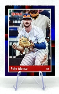 Pete Alonso 2022 Panini Donruss 1988 Retro #247 New York Mets - Bild 1 von 2