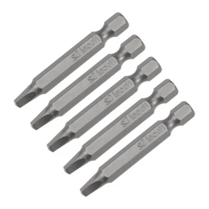 5Pcs 1/4" Hex Shank 2" L Screwdriver Bit Repair Square Head Drive SQ2 Magnetic - Picture 1 of 4