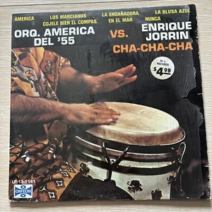 Ora. America Del 55 Vs Enrique Jorrin Cha Cha Cha LP LATIN - Imagen 1 de 2
