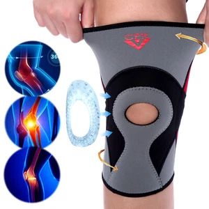 Neoprene Knee Patella Support Compression Brace Stabilizer Sport Joint Protector - Picture 1 of 14