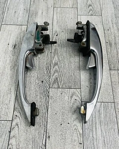 VW Volkswagen 69 Bug Beetle k code Door Handle pair chrome left and right no key - Picture 1 of 4