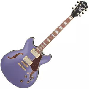 Guitarra Eléctrica Ibanez AS73G-MPF Artcore Semi-Hueca, Púrpura Metálico Plana - Imagen 1 de 5