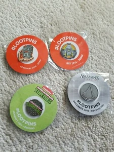 Lootpins Loot Pins Lot 2016 2017 TMNT, Assassin's Creed, Power, Dead - Y430 - Picture 1 of 3