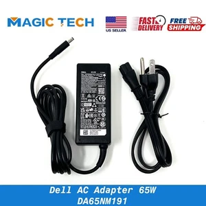 For Dell 65W 3.34A 19.5V AC Adapter DA65NM191 Laptop Charger & Power Cord US - Picture 1 of 6