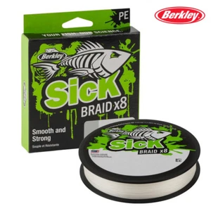 Berkley Sick Braid X8 Fishing Line 300m - White - Picture 1 of 3