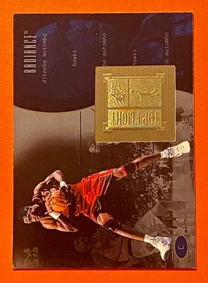 💫 1998-99 DIKEMBE MUTOMBO 22/1130 SPX FINITE TOP FLIGHT RADIANCE RARE #187 💫 - Image 1 of 2