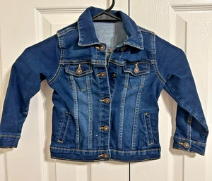 Chaqueta de mezclilla azul para niños pequeños Jordache única personalizada, talla 5T / NP5 - Imagen 1 de 4